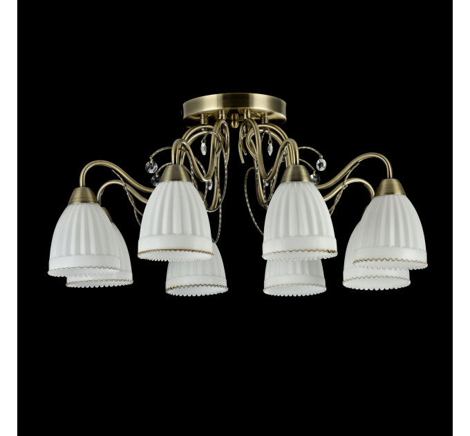 Потолочная люстра Letizia Freya 8*40W Е14 FR2757-PL-08-BZ