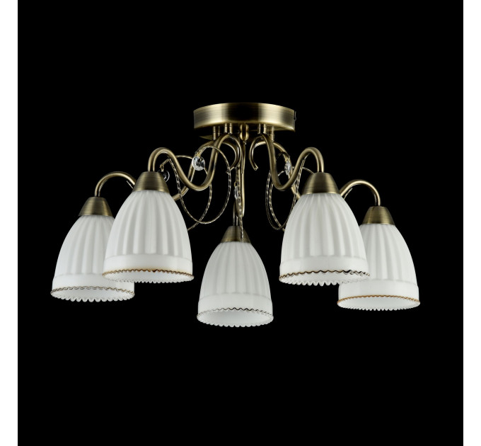 Потолочная люстра Letizia Freya 5*40W Е14 FR2757-PL-05-BZ