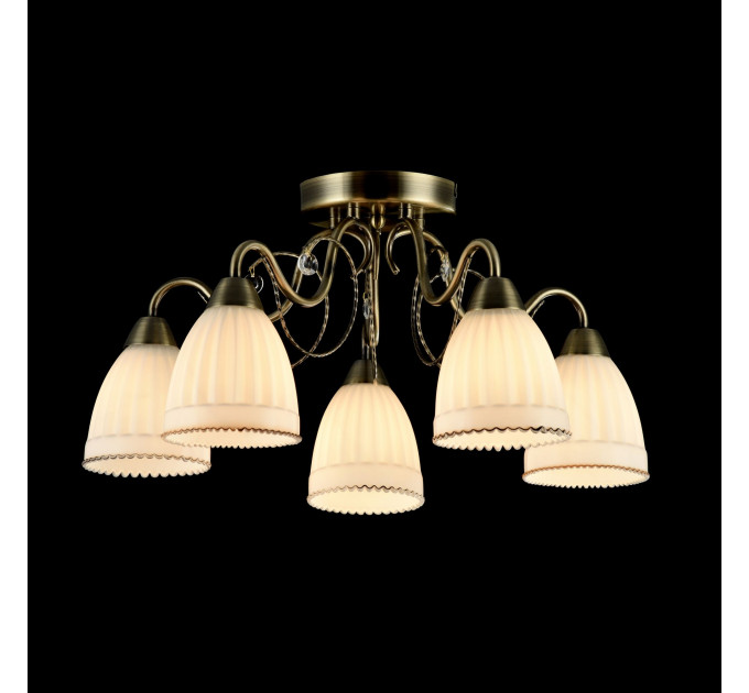 Потолочная люстра Letizia Freya 5*40W Е14 FR2757-PL-05-BZ