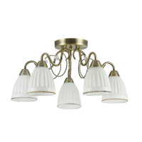 Потолочная люстра Letizia Freya 5*40W Е14 FR2757-PL-05-BZ