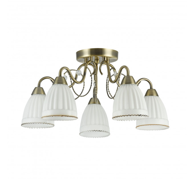 Потолочная люстра Letizia Freya 5*40W Е14 FR2757-PL-05-BZ