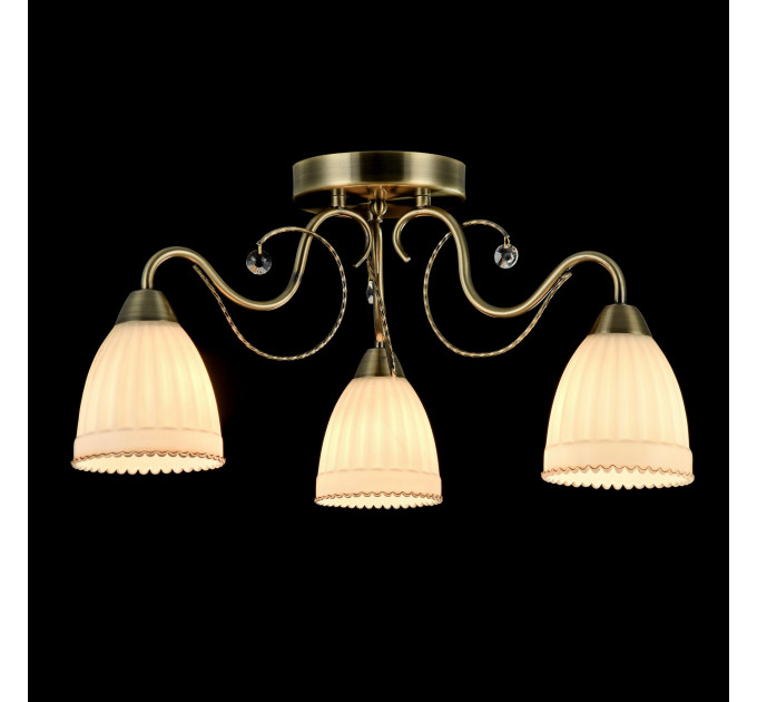 Потолочная люстра Letizia Freya 3*40W Е14 FR2757-PL-03-BZ