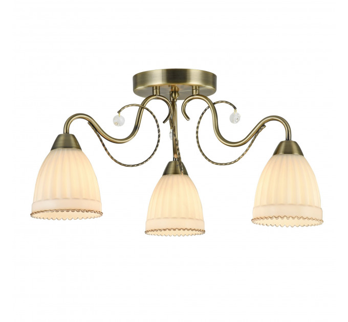 Потолочная люстра Letizia Freya 3*40W Е14 FR2757-PL-03-BZ