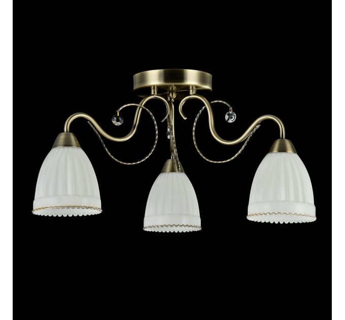 Потолочная люстра Letizia Freya 3*40W Е14 FR2757-PL-03-BZ