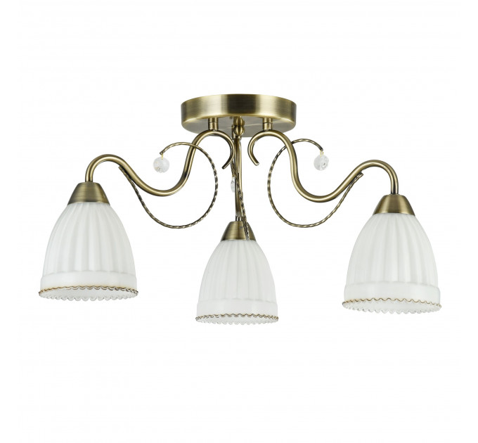 Потолочная люстра Letizia Freya 3*40W Е14 FR2757-PL-03-BZ