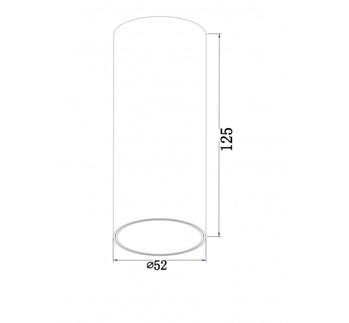 Накладной светильник Technical C056CL-L12B3K