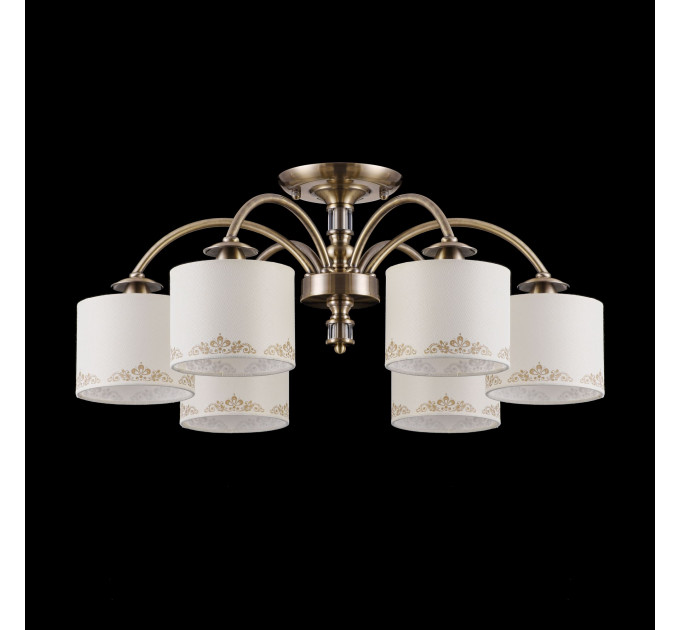 Потолочная люстра Ksenia Freya 6*40W Е14 FR2539CL-06BS