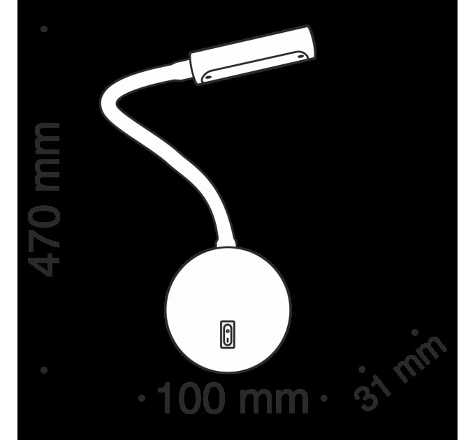 Гибкое бра Stem Technical C035WL-L3W3K