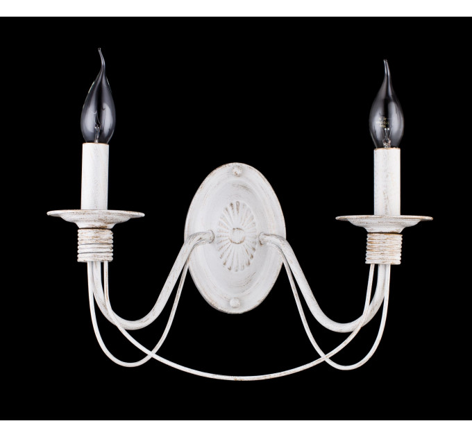 Настенное бра Velia Freya 2*60W Е14 белый FR2046-WL-02-WG