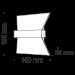 Настенный светильник Trame Technical C805WL-L7W