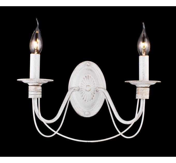 Настенное бра Velia Freya 2*60W Е14 белый FR2046-WL-02-WG