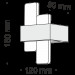 Настенный светильник Mix Technical C817WL-L6W