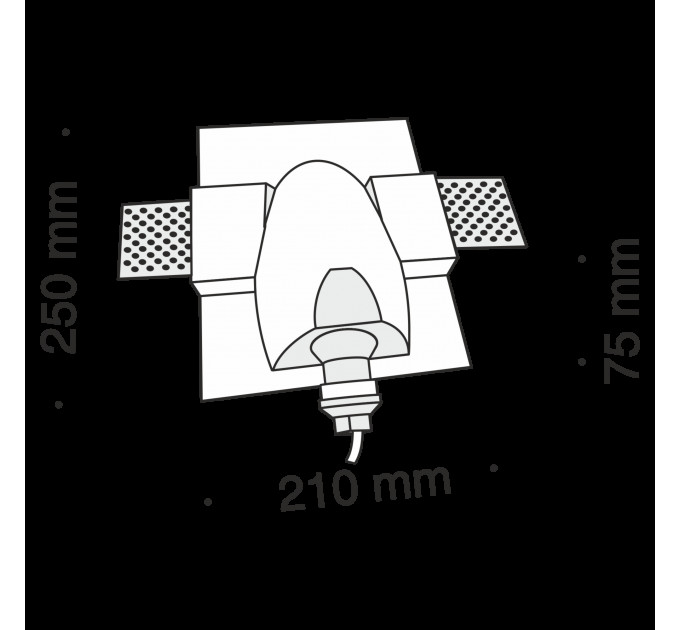 Настенный светильник Gyps Modern Technical DL011-1-01W