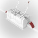 Встраиваемый светильник Technical DL043-02-10W3K-D-SQ-WB