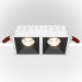 Встраиваемый светильник Technical DL043-02-15W3K-SQ-WB