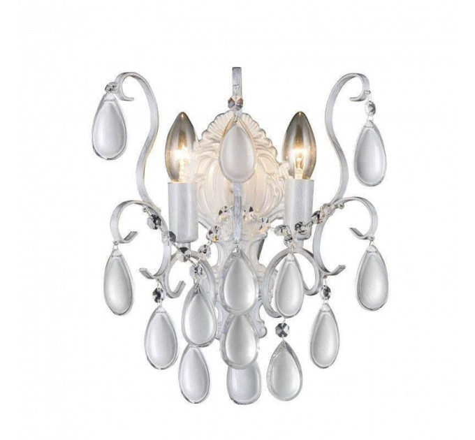 Настенное бра Crystal Lux Sevilia AP2 SILVER
