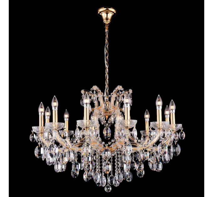 Подвесная люстра Crystal Lux Hollywood SP12 GOLD