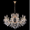 Подвесная люстра Crystal Lux Hollywood SP12 GOLD