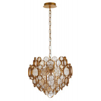 Подвесная люстра Crystal Lux DESEO SP6 D460 GOLD