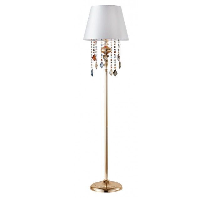 Торшер Crystal Lux Mercedes PT1 gold/color