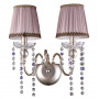 Настенное бра Crystal Lux ALEGRIA AP2 SILVER-BROWN