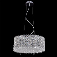 Подвесная люстра Crystal Lux ETERNIDAT SP6 CHROME