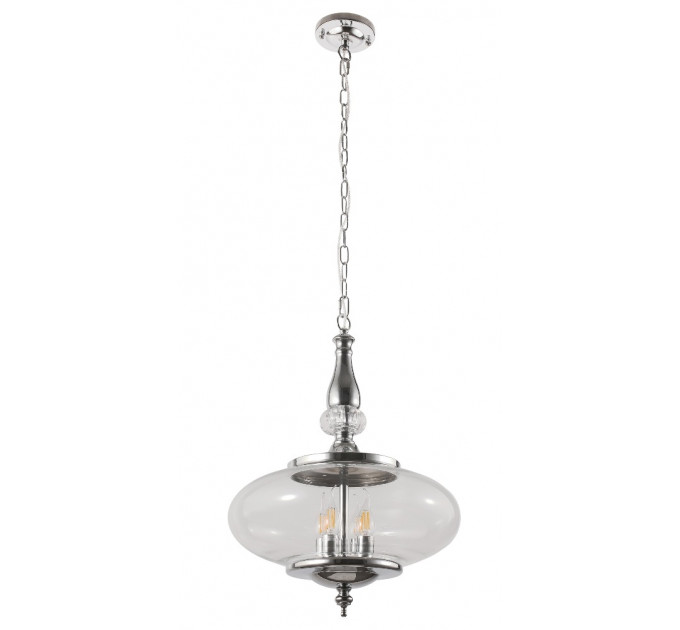 Подвесной светильник Crystal Lux MIEL SP4 CHROME