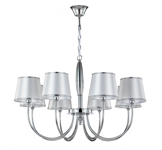 Подвесная люстра Crystal Lux FAVOR SP8 CHROME