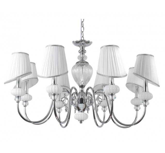 Подвесная люстра Crystal Lux ALMA WHITE SP-PL8