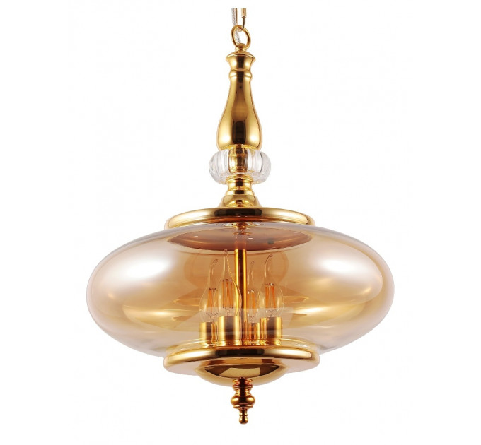 Подвесной светильник Crystal Lux MIEL SP4 GOLD