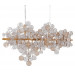 Подвесная люстра Crystal Lux DESEO SP12 L1000 GOLD