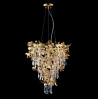 Подвесная люстра Crystal Lux Romeo SP10 Gold D600