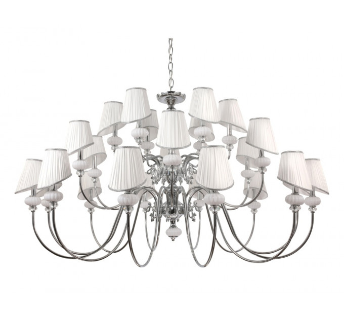 Подвесная люстра Crystal Lux ALMA WHITE SP-PL12+6+6
