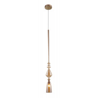 Подвесной светильник Crystal Lux LUX NEW SP1 B AMBER