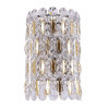 Настенный светильник Crystal Lux LIRICA AP2 CHROME/GOLD-TRANSPARENT