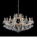 Подвесная люстра Crystal Lux Hollywood SP12+6 GOLD