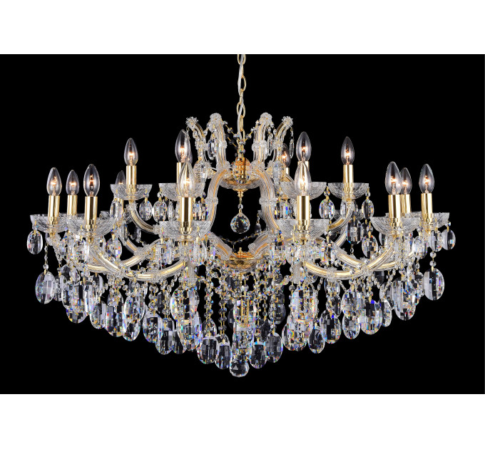 Подвесная люстра Crystal Lux Hollywood SP12+6 GOLD