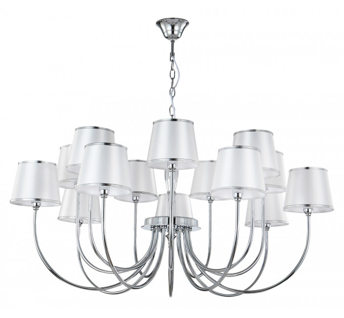 Подвесная люстра Crystal Lux FAVOR SP7+7 CHROME