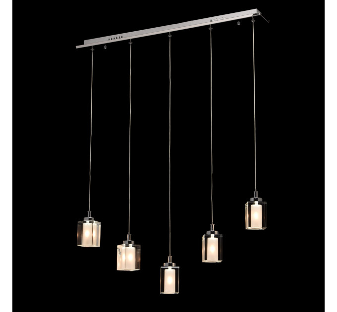 Подвесной светильник Фьюжн Chiaro 5*20W G4+5*3W LED пульт 392015110