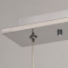 Подвесной светильник Фьюжн Chiaro 5*20W G4+5*3W LED пульт 392015110