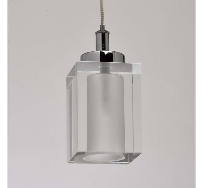 Подвесной светильник Фьюжн Chiaro 5*20W G4+5*3W LED пульт 392015110