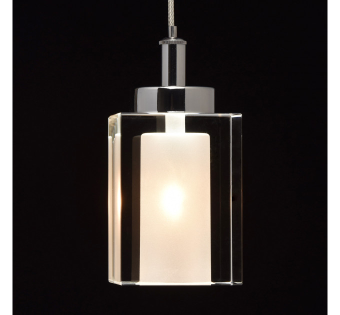 Подвесной светильник Фьюжн Chiaro 5*20W G4+5*3W LED пульт 392015110