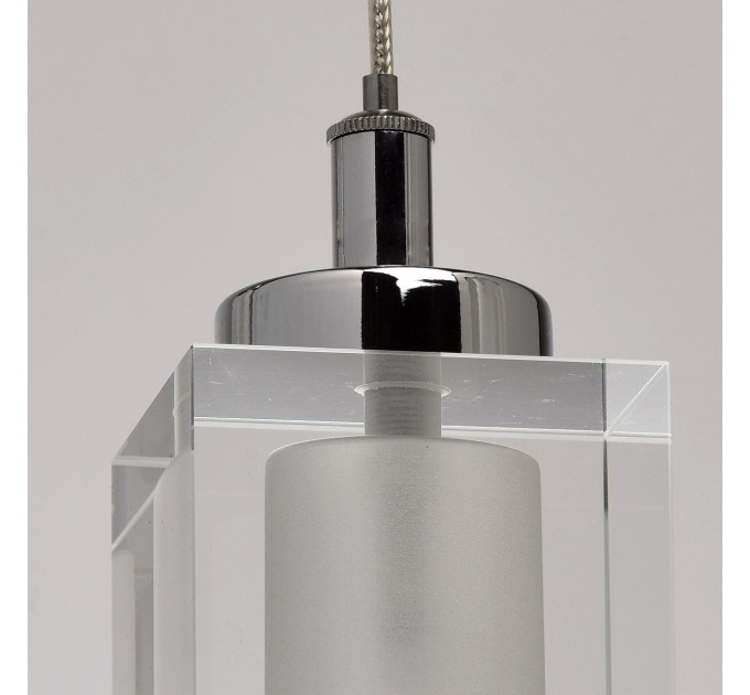 Подвесной светильник Фьюжн Chiaro 5*20W G4+5*3W LED пульт 392015110