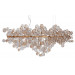 Подвесная люстра Crystal Lux DESEO SP15 L1400 GOLD
