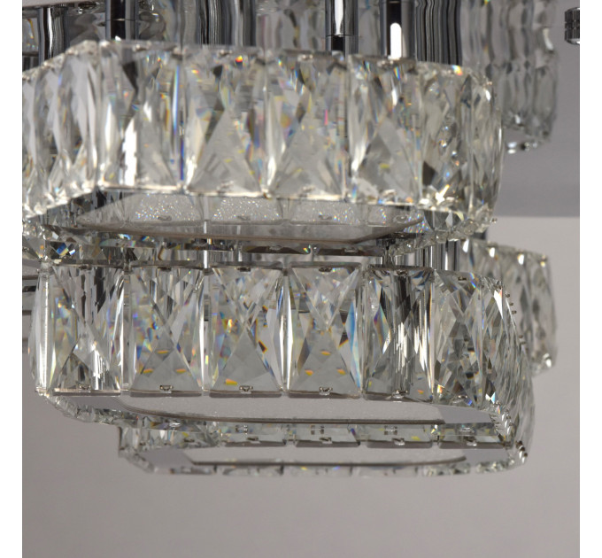 Потолочная LED-люстра Кларис Chiaro пульт 437012912