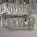 Потолочная LED-люстра Кларис Chiaro пульт 437012912