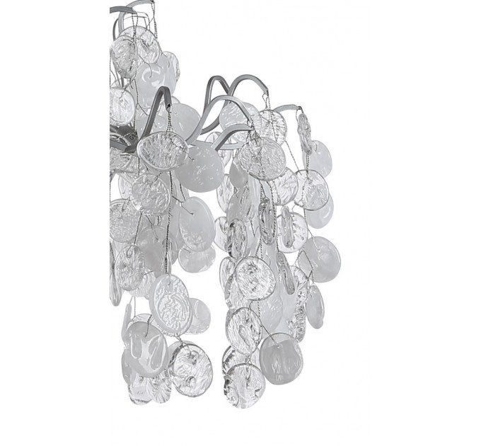 Потолочная люстра Crystal Lux TENERIFE PL8 SILVER