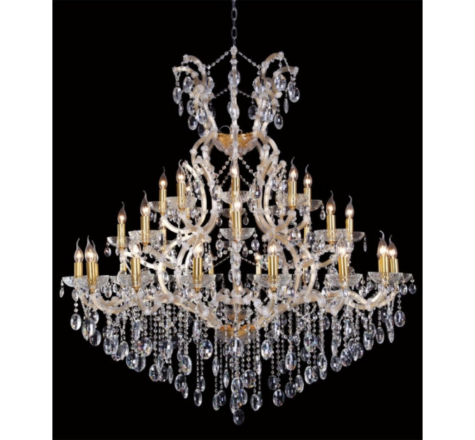 Подвесная люстра Crystal Lux Hollywood SP16+8+8 GOLD