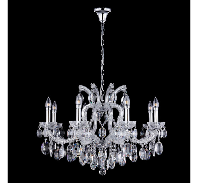 Подвесная люстра Crystal Lux Hollywood SP8 CHROME
