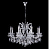 Подвесная люстра Crystal Lux Hollywood SP8 CHROME